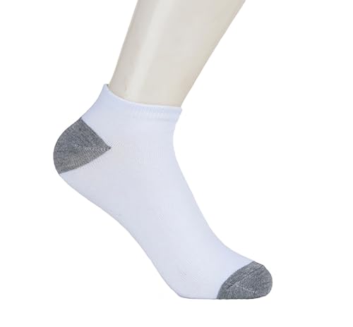Image of 12-30 Pairs Low Cut Ankle Socks for Men Thin Breathable Casual No Show Athletic Socks Bulk