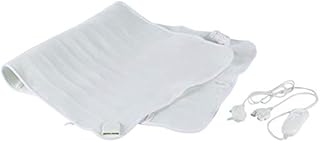 Daewoo Single Bed 40W Electric Blanket with 3 Heat Settings, Over-Heat Protection and Superior Comfort Polyester Material (122 x 61cm)