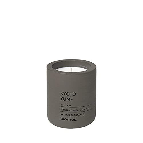Blomus Fraga Scented Candle Sm Tarmac (Olive) W/Kyoto Yume Scent #TOP19