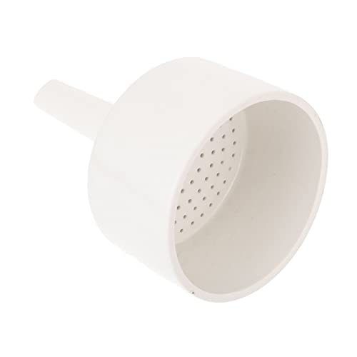 VILLFUL Laboratory Funnel Washer Dryer Machine Filter Funnel Labs Funnel Mini Juice Bottles Experiment Filtering Equipment Lab Equipment Buchner Funnel for Experiment White Ceramics