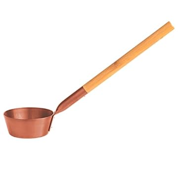 copper sauna ladle