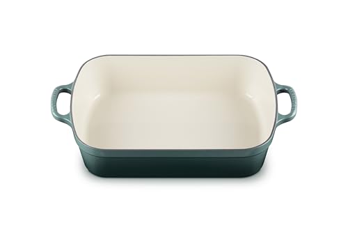 Image of Le Creuset Enameled Cast Iron Rectangular Roaster, 5.25 qt., Artichaut