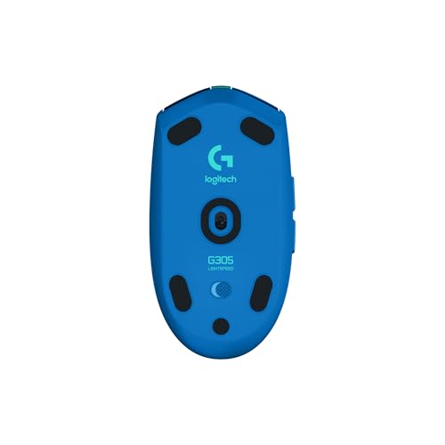 305 LIGHTSPEED Mouse Gaming Wireless, Sensore 12K HERO, 12.000 DPI, Design Leggero, 6 Pulsanti Programmabili, Batteria 250 Ore, Memoria Integrata, PC/Laptop, Blu - Mouse gaming - Immagine 7