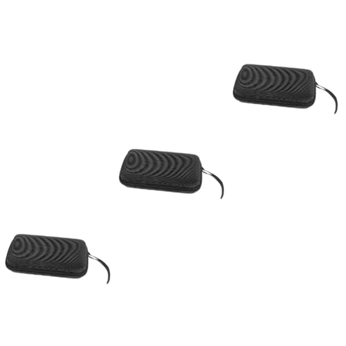balacoo 3pcs Dirtproof Splashproof Microphone Case Mic Bag Storage Mic Pouch for Recording