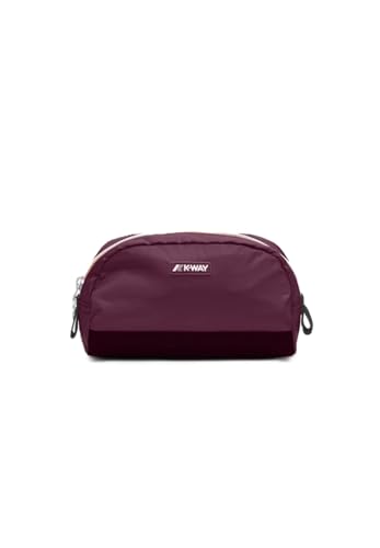 K-Way Necessaire Blair, Viola, 100% Nylon, 11 x 24 x 9 cm, Unisex, con Cerniera