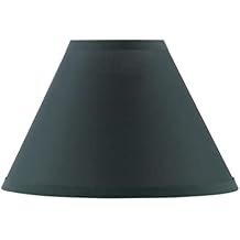 Aspen Creative 58757, Empire Uno Lamp Shade, Dark Green, 4" Top x 10" Bottom x 7" Slant Height, Slip UNO 33mm