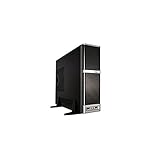 Apex Case DM-387 microATX Desktop Black/Silver 275W 1/1/(1) Bays USB AUDIO Glossy Finished