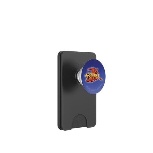 Jak and Daxter Glow Logo Retro Video Game PopSockets PopWallet for MagSafe