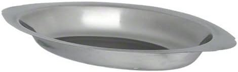 American Metalcraft 12 oz Oval Stainless Au Gratin Dish, 12-Ounce, Silver