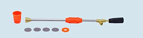 DGK™ Apple Master Heavy Jet 600MM (2FT) For HTP Sprayer Pump Adjustable Flow Brass SS Material | Irrigation, Plants and Farming for Tractor Mounted/Motor Operated Sprayer Pumps| High Pressure Gun. (B09KYCC1M5) Amazon Price History, Amazon Price Tracker