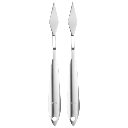 HARFINGTON 2pcs Palette Knife Painting Tool 7.68