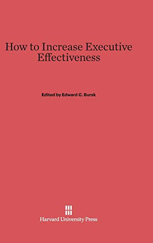 How to Increase Executive Effectiveness view 2