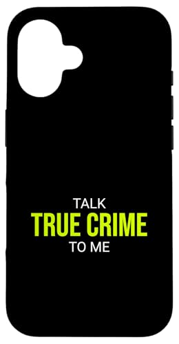 Talk True Crime To Me �ʔ��� �A�[���`�F�A �T�� �X�}�z�P�[�X iPhone 16 �p