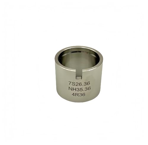 Bnwuam Stainless Steel Watch Movement Holder for SKX007 NH35 NH36 7S26 7S36 4R Precision Non-Adjustable Tool for Watch Movement Repair & Assembly