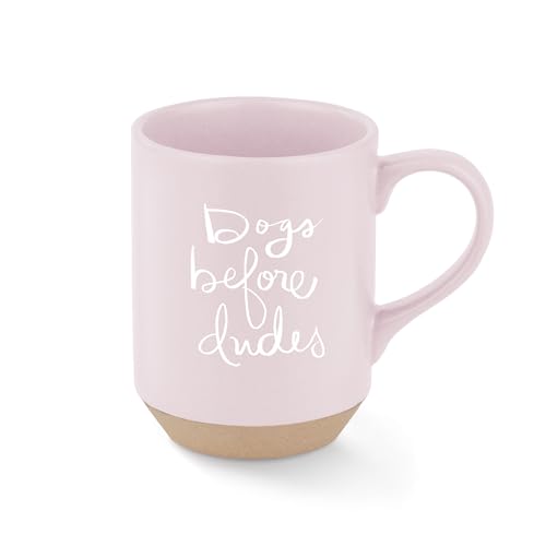 Fringe Studio 'DOGS BEFORE DUDES' Stoneware New York Mug, PetShop Collection (429074)