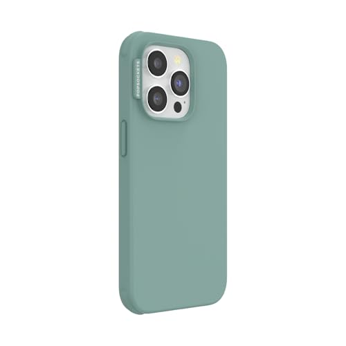 Image of PopSockets iPhone 14 Pro Phone Case with MagSafe, Wireless Charging Compatible, Blue - Terquoise