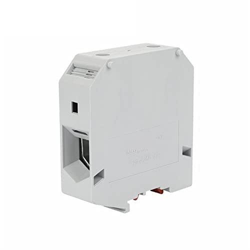 Bornier électrique UKH 95 douki connecteur à vis haute intensité pour rail DIN bleu