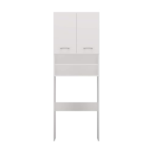 ADGO Pola - Armoire pour Machine à Laver - Meuble pour Une Salle de Bain - Étagère de Toilette -...