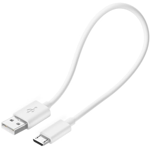 Cable micro USB corto, cargador Android compatible con Fire Stick, para Roku Stick, PS4. Cable de carga rápida para tablet Kindle, para altavoz Bose SoundLink, Chromecast, teléfono de computadora