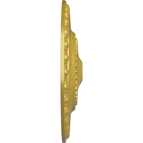 Médaillon de plafond Lyon Ekena menuiseries Americana Doré riche 23 1/2 OD - 4
