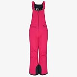 Arctix Youth Insulated Overalls Bib, Small, Fuchsia