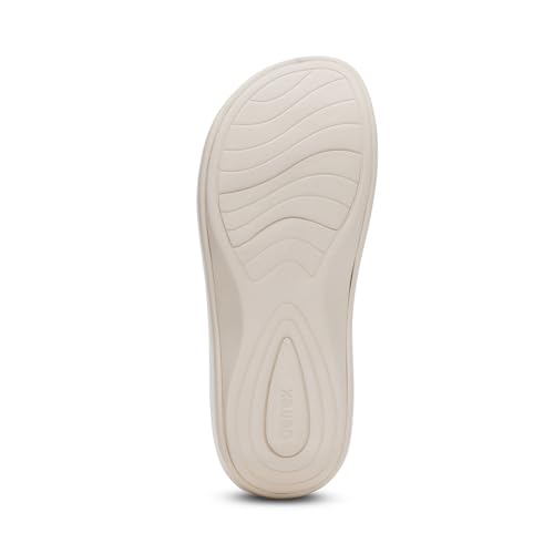 Image of Aetrex Maui Orthopedic Flip Flops for Women Arch Support - Pressure Relief Water-friendly Shock Absorption Super Soft UltraSky EVA Foam Flip Flops