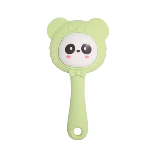 Image of THE LITTLE LOOKERS Teether for Baby | Musical Rattle Teethers for 3 to 24 Months | Silicone Rattle Teether | BPA-Free for Easy Teething | Jhunjuna, Baby Feeding Toys (Green)