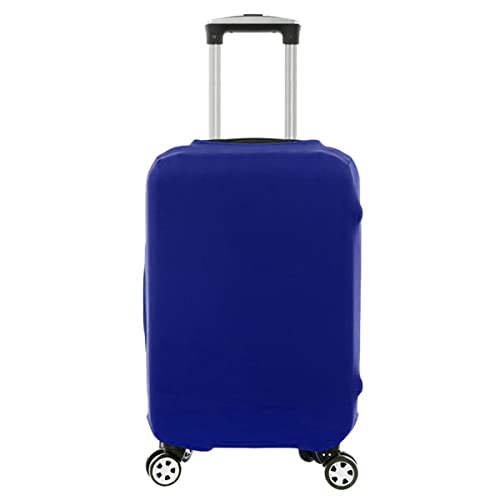 US Luggage Cover Elastic Suitcase Protector Dustproof Anti-Scratch Luggage Baggage Sleeve for Outdoor Traveling Camping Hiking(L-Blue)