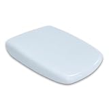 HYDRO HOME Copriwater Originale Compatibile con Aero Ideal Standard, Sedile WC Duroplast Termoindurente, Cerniere Specifiche Inclinate, 6130, Azzurro Sussurrato