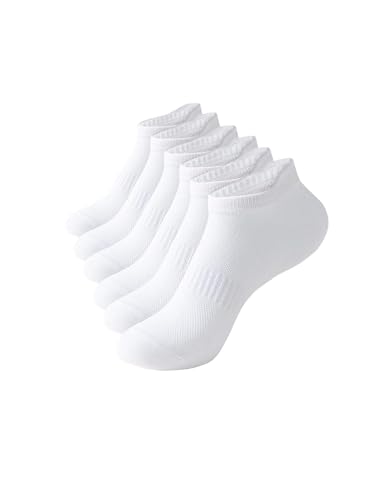 Ankle Socks for Women, Running Athletic Socks with Heel Tab Low Cut Sports No Show Socks