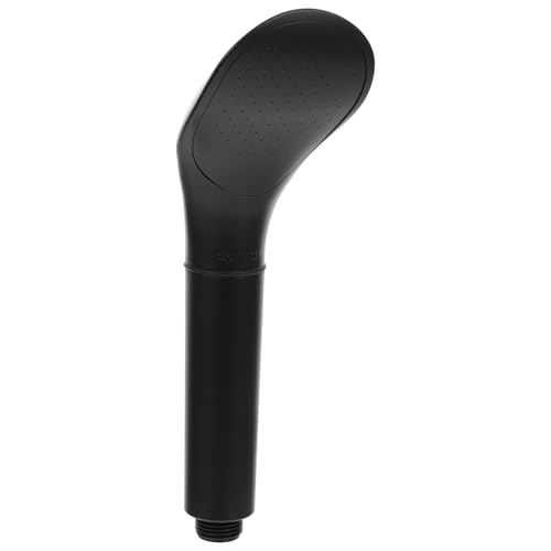 LIFKOME Alcachofa de Ducha Negra con Filtro Integrado y Microboquillas de Inoxidable Pulverizador Presurizado Compacto para Baño con Aumento de Presión y Mejora de Calidad de Agua