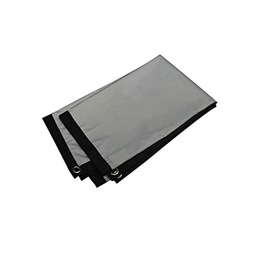 Pantalla de proyección portátil 3D de alta definición de 60 pulgadas con protección contra la luz y agujero, relación 16:9 para uso interior y exterior