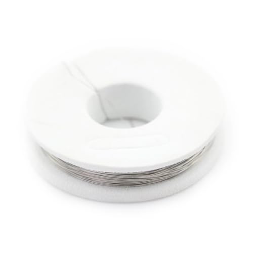 Cable de nicrom de 10 m de longitud y 0,2 mm de diámetro AWG 3