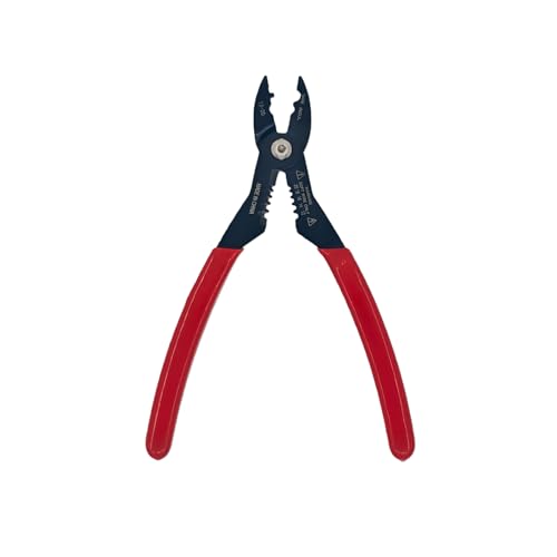 FUREHON 7" Professional 4-in-1 Electrician Pliers | All-in-One Wire Stripper, Cutter & Crimper Tool for 12-20 AWG Wires | Heavy-Duty Electrical Tool for Home, Automotive & Industrial Use