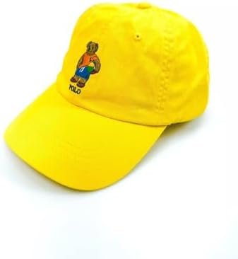 POLO RALPH LAUREN Men's Polo Bear Chino Baseball Cap Hat (Beach