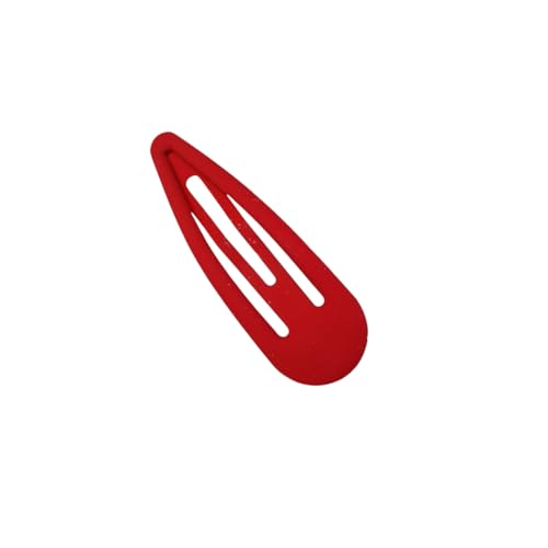 Confezione da 30 fermagli per capelli, fermagli per capelli, mollette per capelli, fermagli per capelli per ragazze, fermagli per capelli per ragazze, colore opaco 7 cm, (Rosso 148)