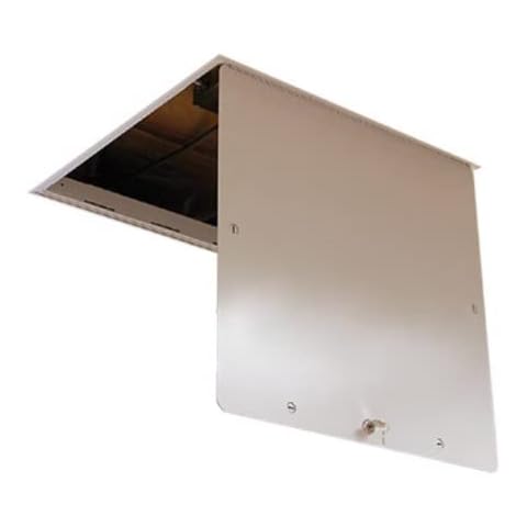 LINHDOR LW CT 590 T-BAR Drop Ceiling Aluminum ACCCESS Panel (24X24, KEYED Cylinder Lock) Cover