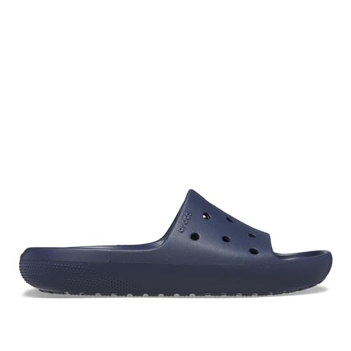 Chinelo crocs classic slide v10 navy