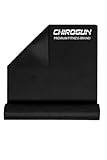 CHIROGUN Trainingsmatte, Übungsmatte, Schwarz, 185 x 65 x 0,5 cm