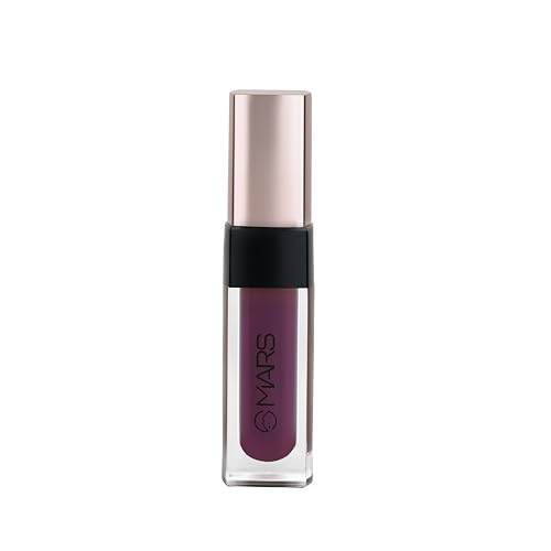 Image of MARS Popstar Non-Drying Liquid Mousse Lipstick for Women with Matte Finish | Lightweight and Non-Sticky Formula | Up to 12 Hour Long Lasting | Transferproof & Waterproof (6.0ml) (15-Spinning Star)