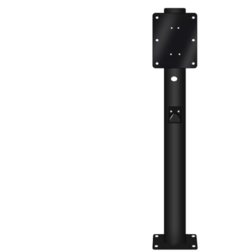 Levier de charge pour véhicule électrique sur socle stable pour garage noir