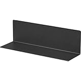 山崎実業(Yamazaki) マグネット 棚 スチールパネル対応 ブラック W20×D6.3×H6cm タワー tower L字棚 小物置き 10095