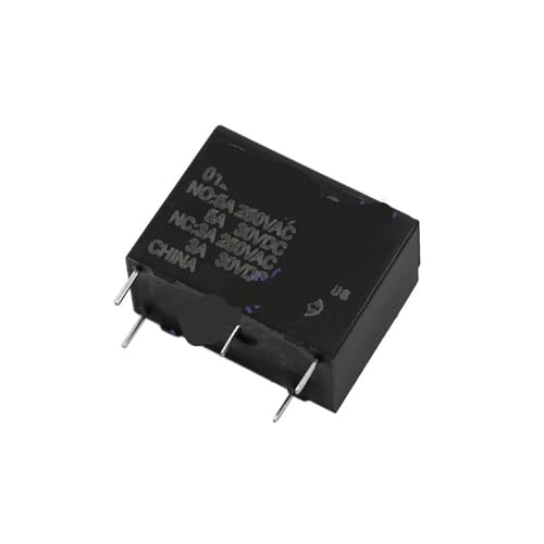 Relais 5 broches 5V 12V 24V HF33F-005-ZS3 pour circuit imprimé