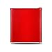 QPMY Piccolo Frigorifero, Mini Frigorifero da 50 Litri, Doppio Uso Freddo E Caldo, Congelamento Rapido E Conservazione della Freschezza, Regolazione della Temperatura A 7 velocità,Rosso