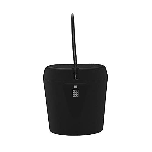 Portable Mini Cipher Box Indoor/Outdoor Lock Box - Sichern Sie Ihre Sachen während der Reisen (schwarz)