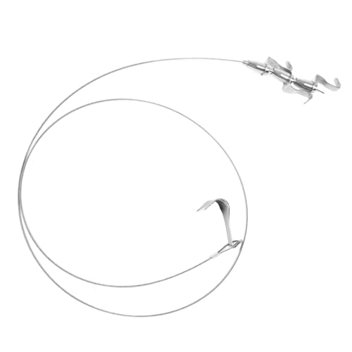 SEWACC 2 juegos Kit Ajustable para Colgar Cuadros con Cable Resistente Ganchos y Tensores Sistema de Suspensión para Marcos Espejos y Arte Mural Unidades con Cable Ganchos Regulables