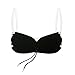 Soutien-Gorge Invisible BandoulièRe Transparente Femmes Autocollants De Poitrine Et Les Bretelles Rassemblent Les sous-VêTements De Soutien-Gorge Invisibles BH