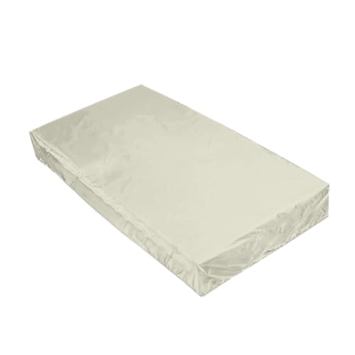 Milageto Protección para Cinta de Correr bajo Escritorio, Impermeable y Resistente al Polvo, Dimensiones 55,12 x, Beige