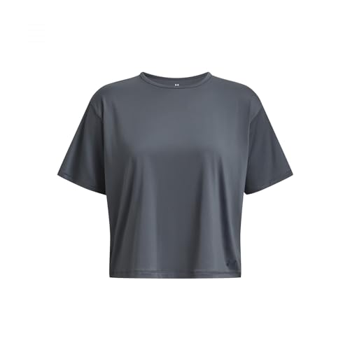 T-shirt Under Armour femme XX-Large gris stretch manches courtes