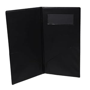 DIYEAH Hotelbar Gästescheckbuch Schwarz